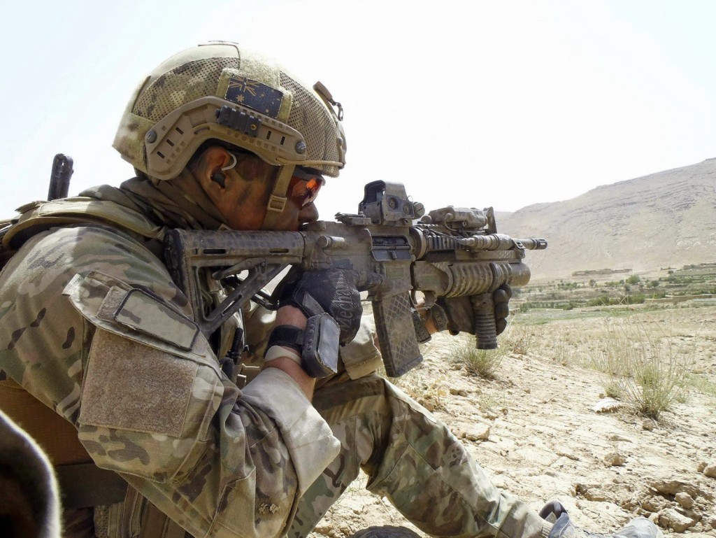 Few make it into the elite SASR Photo: ADF