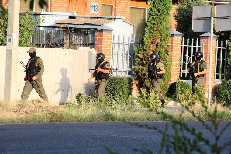 Kyrgyzstan Police Specialized Unit Photo: Public Domain