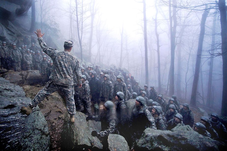 The true test of leadership in the mountain phase. Photo: Public Domain