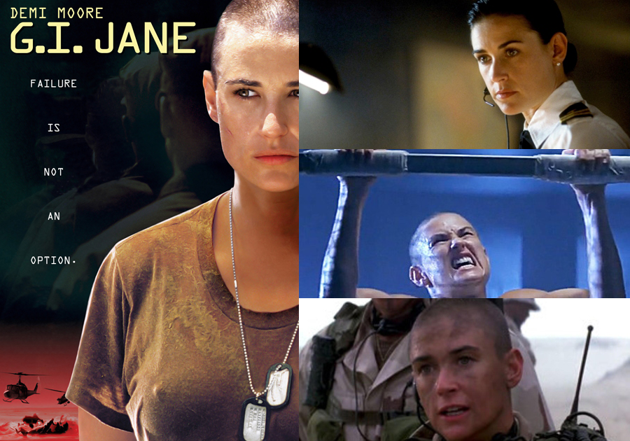 Demi Moore In SEAL Movie GI Jane