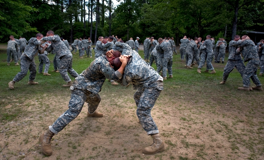Rangers are trained in unarmed combat. Photo: Public Domain